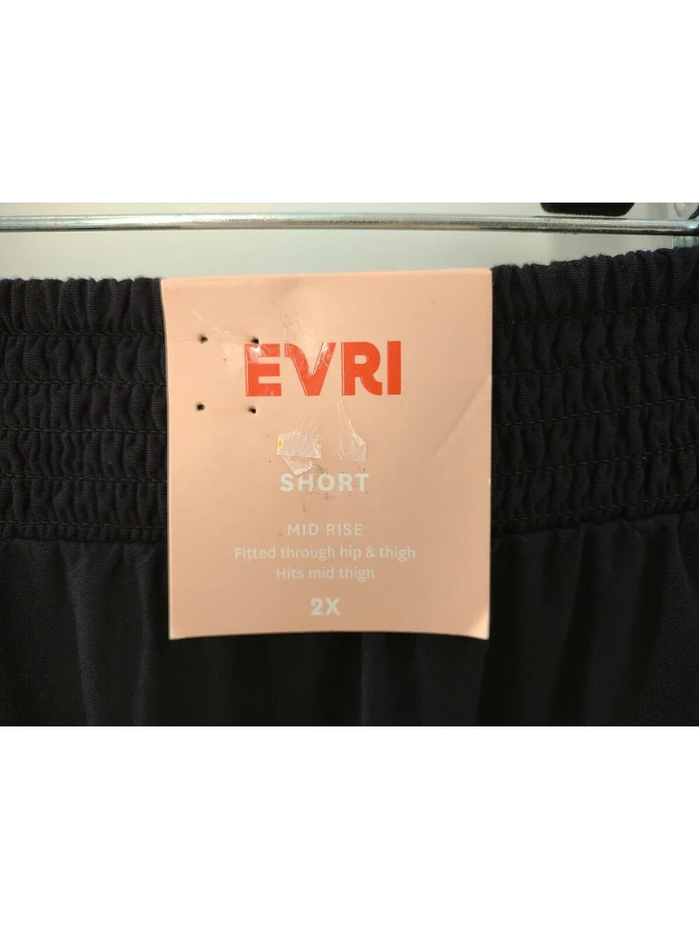 EVRI shorts Midrise 2x Black 067